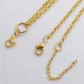 Beautiful floating locket hign end fashion gold jewelry necklace wholesale